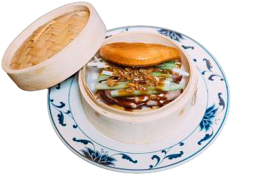 Bun bao de pato de Ginza